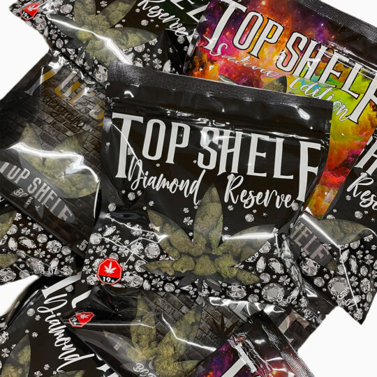 Top Shelf Half LB Variety Bud Box