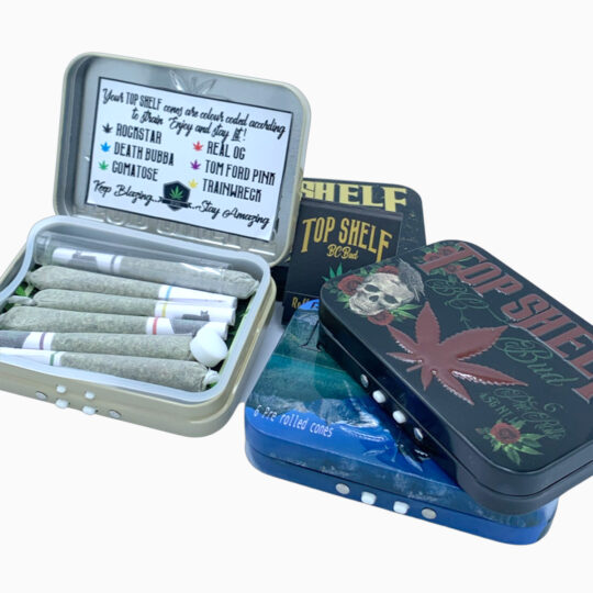Top Shelf Pre-Roll Cone Tin