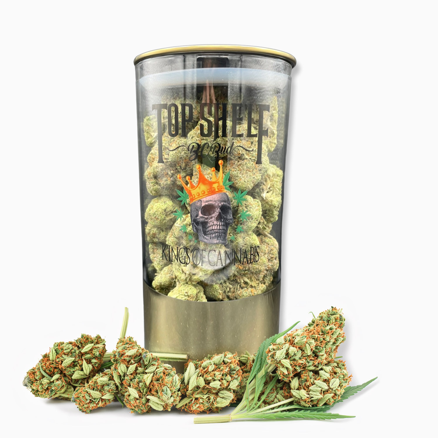 Top Shelf Quarter LB Premium Bud with Jar